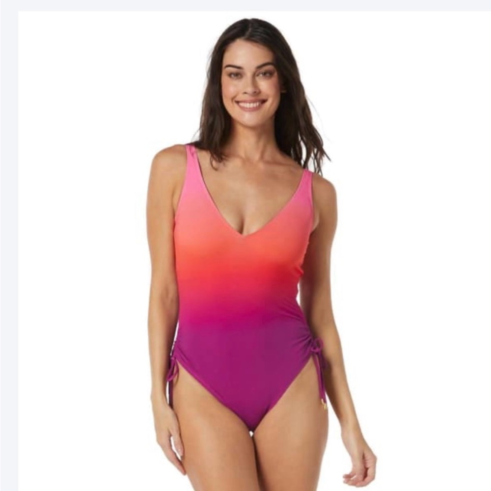 Contours by CoCo Reef Ombre Oasis One Piece Swimsuit Shapemaker 14